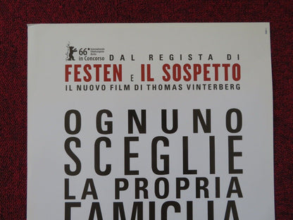 THE COMMUNE ITALIAN LOCANDINA (26.5"x12.5") POSTER TRINE DYRHOLM 2016 Rendezvous Cinema Movie posters