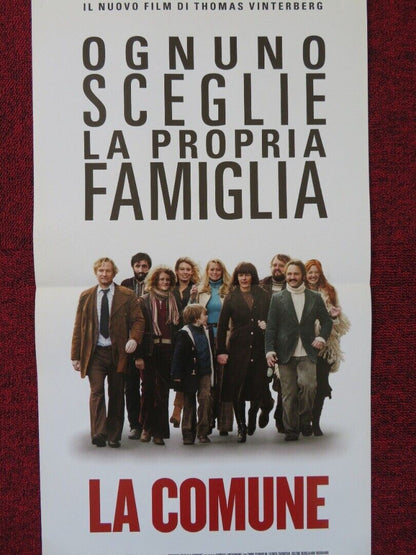 THE COMMUNE ITALIAN LOCANDINA (26.5"x12.5") POSTER TRINE DYRHOLM 2016 Rendezvous Cinema Movie posters