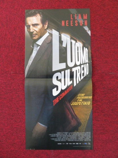 THE COMMUTER ITALIAN LOCANDINA (26.5"x12.5") POSTER LIAM NEESON 2018 Rendezvous Cinema Movie posters