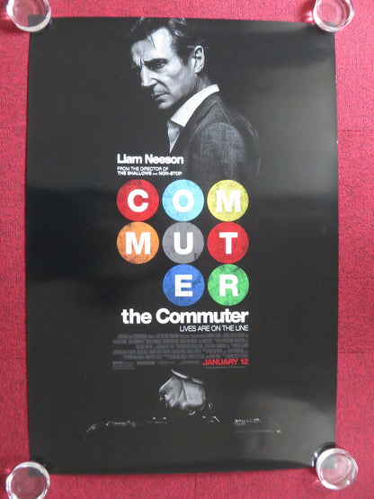 THE COMMUTER US ONE SHEET ROLLED POSTER LIAM NEESON SAM NEILL 2018 Rendezvous Cinema Movie posters