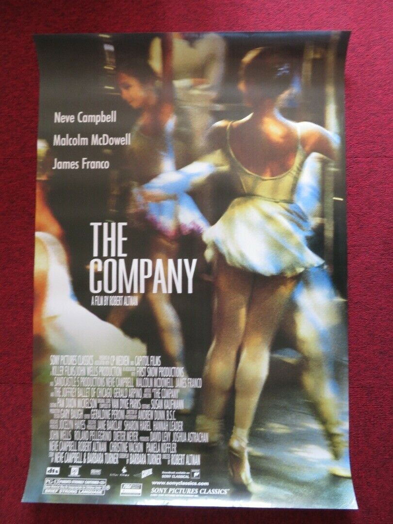 THE COMPANY US ONE SHEET ROLLED POSTER NEVE CAMPBELL MALCOM MCDOWELL 2003 Movie posters