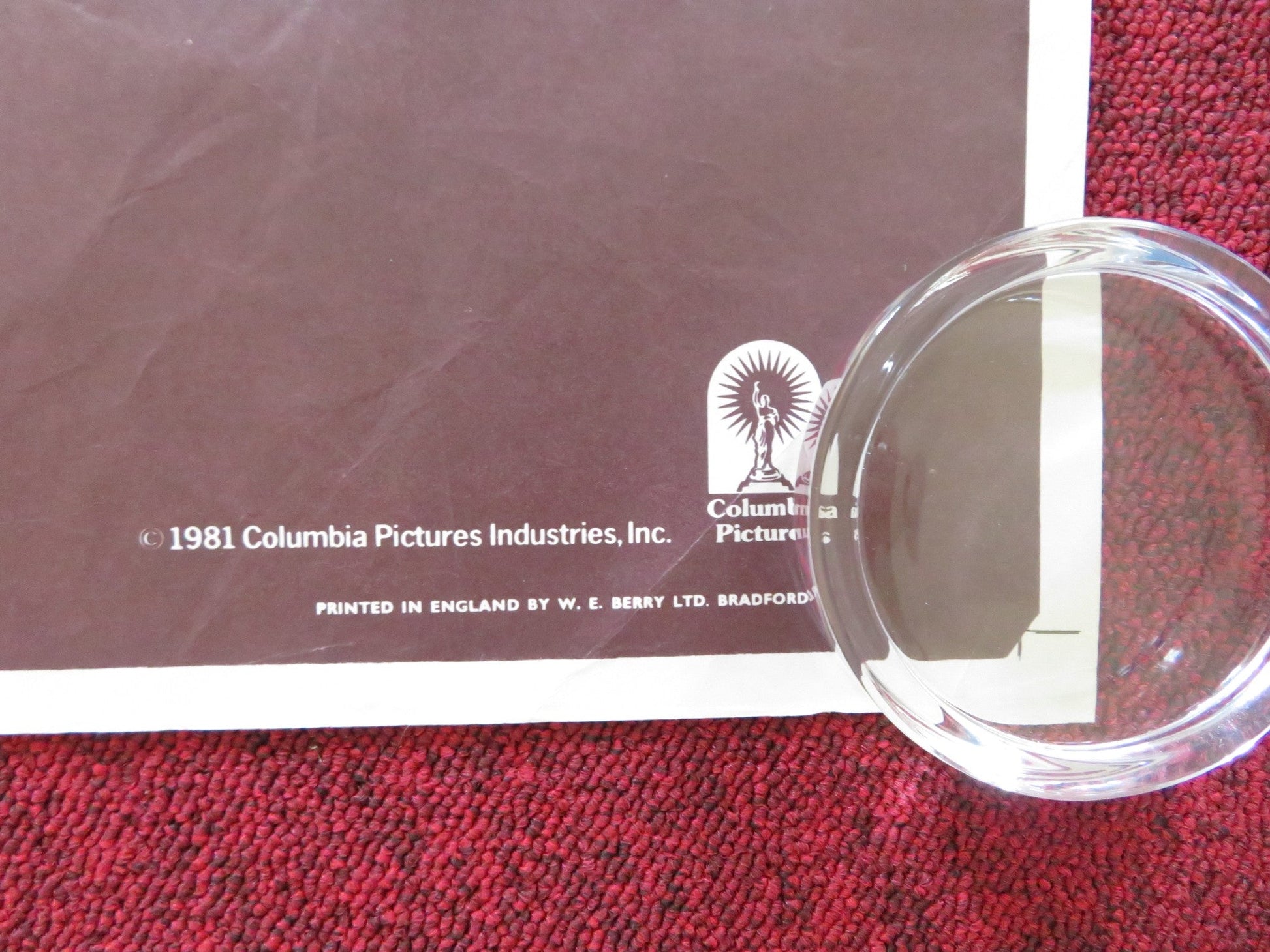 THE COMPETITION UK QUAD (30"x 40") ROLLED POSTER RICHARD DREYFUSS L. REMICK 1980 Rendezvous Cinema Movie posters