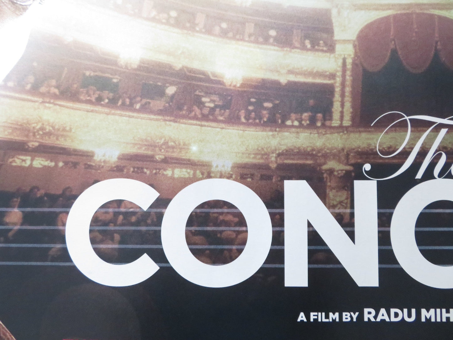 THE CONCERT UK QUAD (30"x 40") ROLLED POSTER VALERIY BARINOV M. LAURENT 2009 Rendezvous Cinema Movie posters