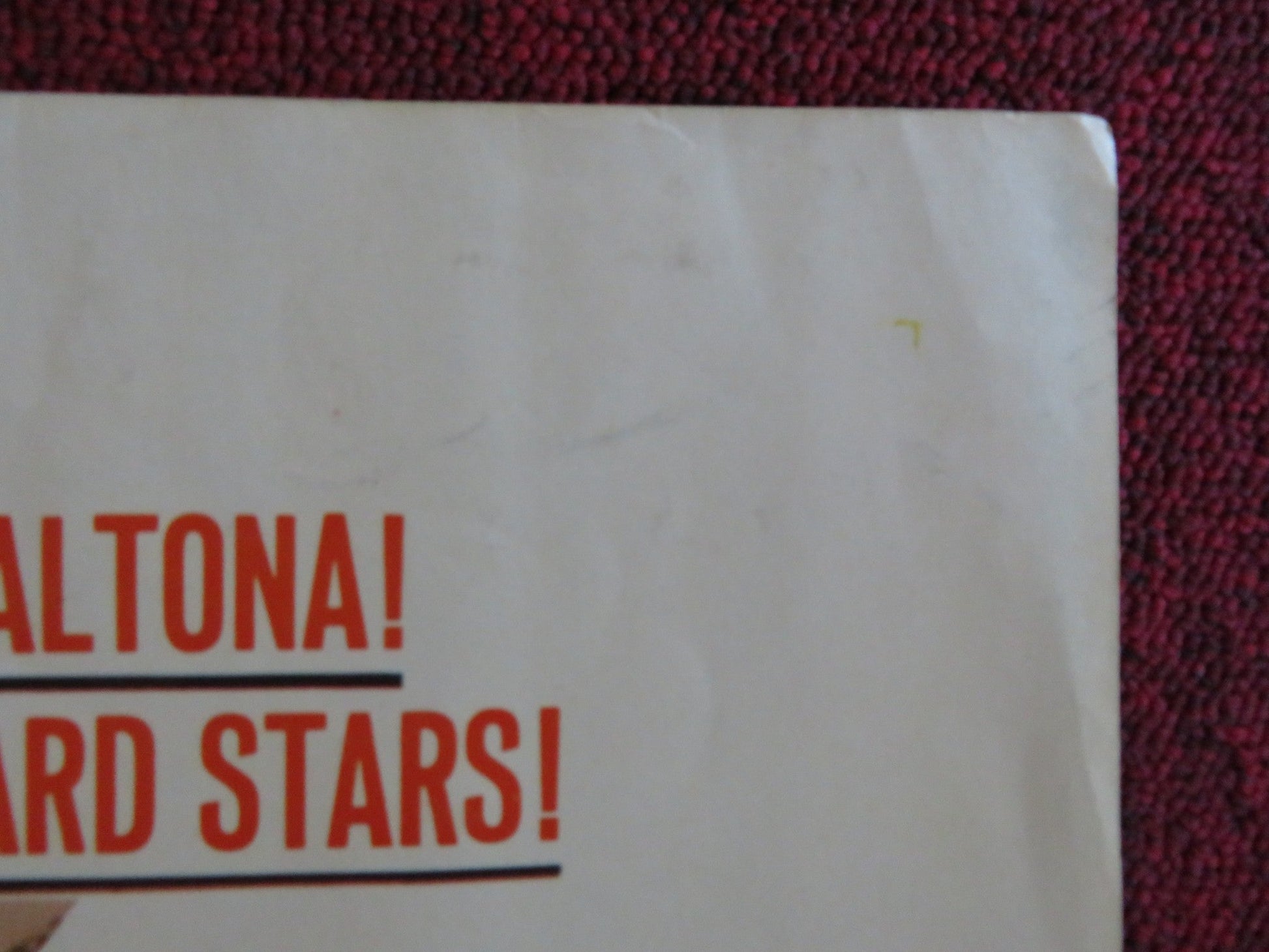 THE CONDEMNED OF ALTONA US HALF SHEET (22"x 28") POSTER SOPHIA LOREN 1963 Rendezvous Cinema Movie posters