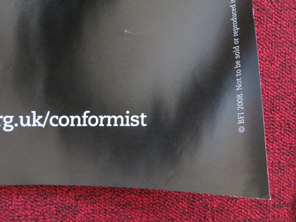 THE CONFORMIST UK QUAD (30"x 40") ROLLED POSTER BFI JEAN LOUIS TRINTIGNANT 2008 Rendezvous Cinema Movie posters