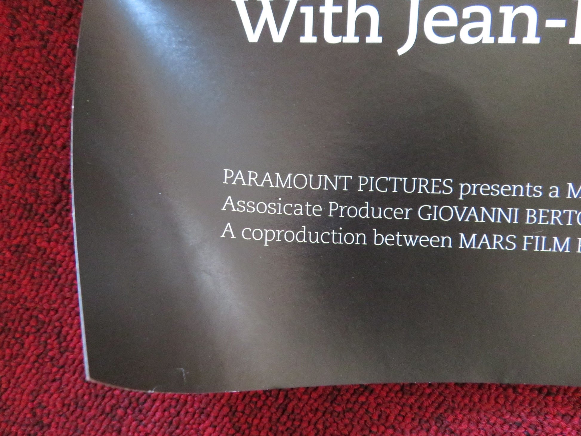 THE CONFORMIST UK QUAD (30"x 40") ROLLED POSTER BFI JEAN LOUIS TRINTIGNANT 2008 Rendezvous Cinema Movie posters