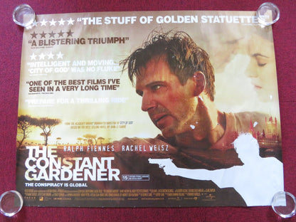 THE CONSTANT GARDENER UK QUAD (30"x 40") ROLLED POSTER RALPH FIENNES 2005 Rendezvous Cinema Movie posters