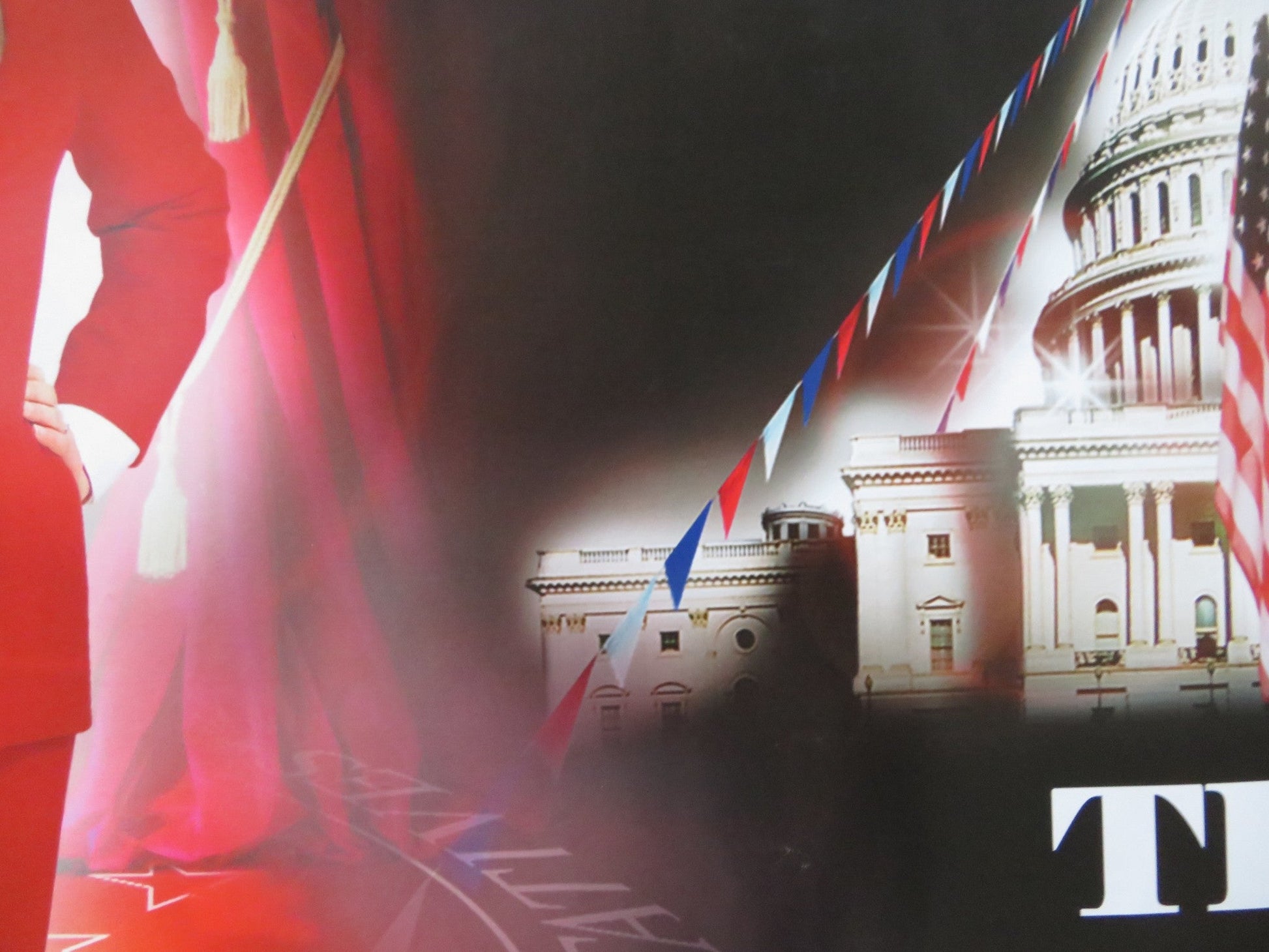 THE CONTENDER UK QUAD (30"x 40") ROLLED POSTER GARY OLDMAN JEFF BRIDGES 2000 Rendezvous Cinema Movie posters