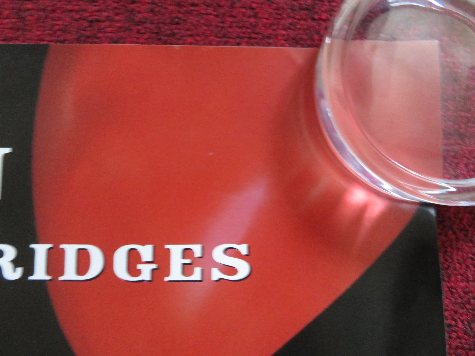 THE CONTENDER UK QUAD (30"x 40") ROLLED POSTER GARY OLDMAN JEFF BRIDGES 2000 Rendezvous Cinema Movie posters