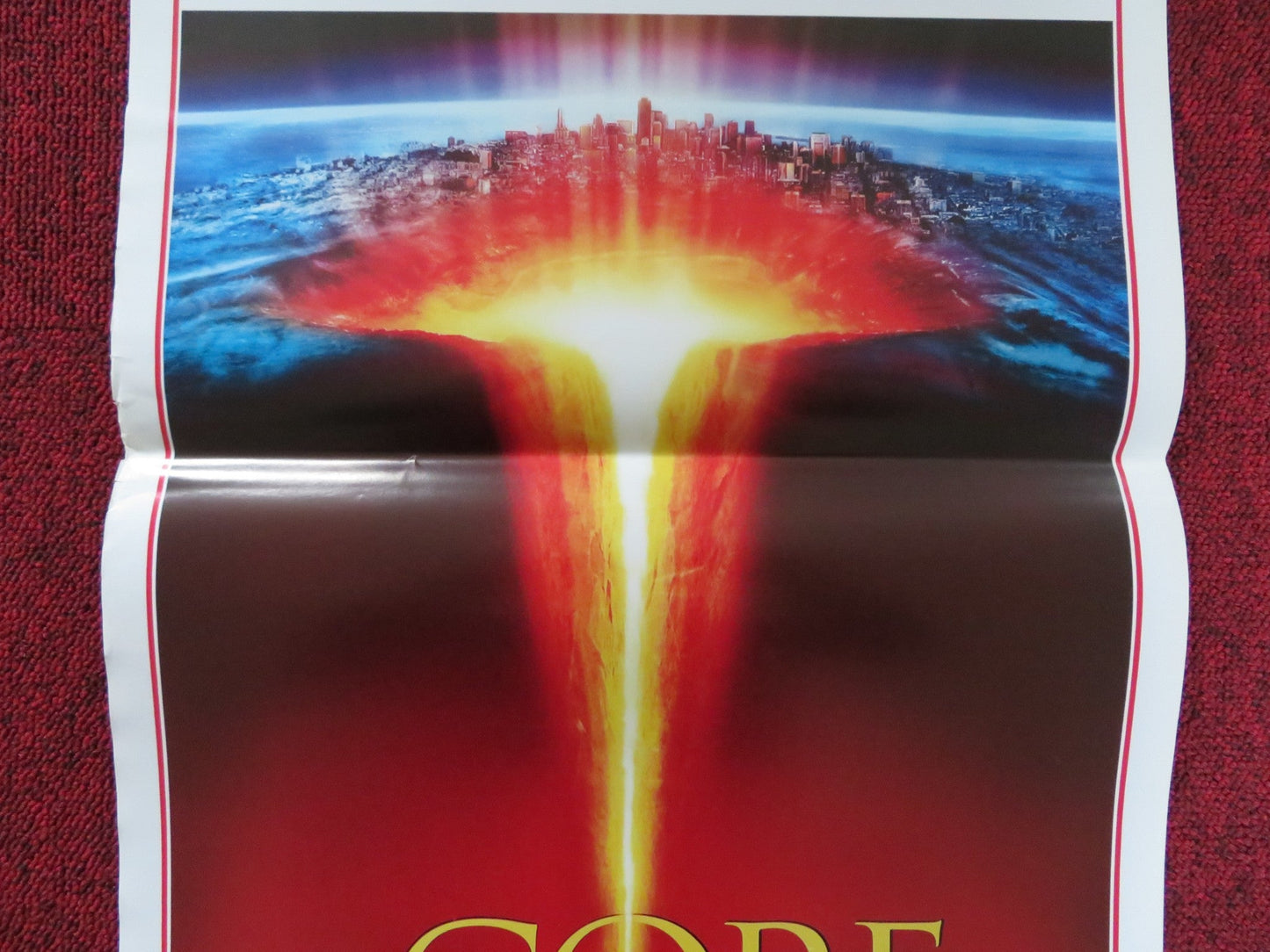 THE CORE ITALIAN LOCANDINA POSTER CHRISTOPHER SHYER AARON ECKHART 2003 Rendezvous Cinema Movie posters