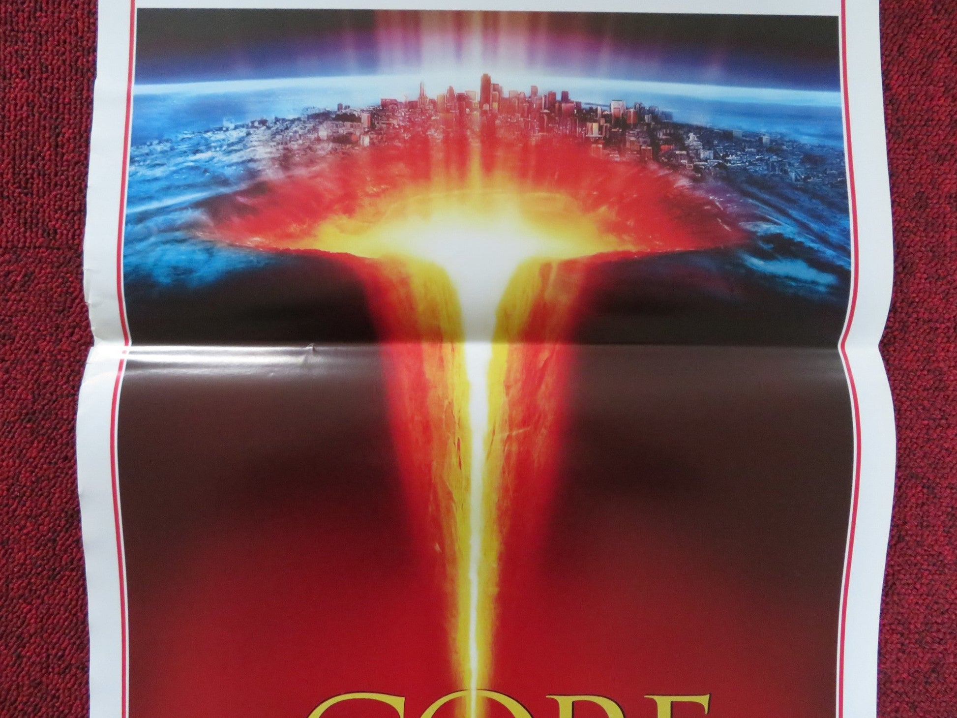 THE CORE ITALIAN LOCANDINA POSTER CHRISTOPHER SHYER AARON ECKHART 2003 Rendezvous Cinema Movie posters