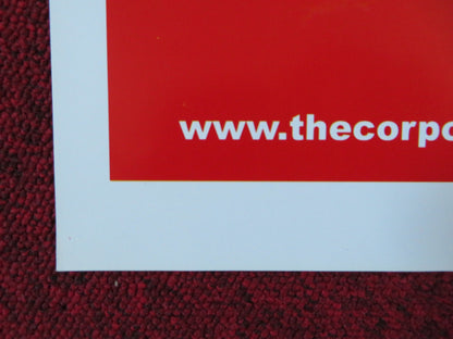 THE CORPORATION ITALIAN FOGLIO POSTER MARK ACHBAR MIKELA JAY 2003 Rendezvous Cinema Movie posters