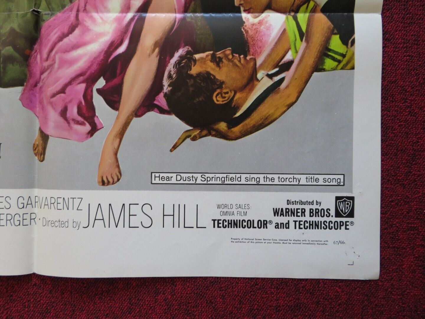THE CORRUPT ONES FOLDED US ONE SHEET POSTER ROBERT STACK ELKE SOMMER 1967 - Rendezvous Cinema