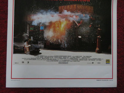 THE CORRUPTOR ITALIAN LOCANDINA POSTER MARK WAHLBERG CHOW YUN - FAT 1999 Rendezvous Cinema Movie posters