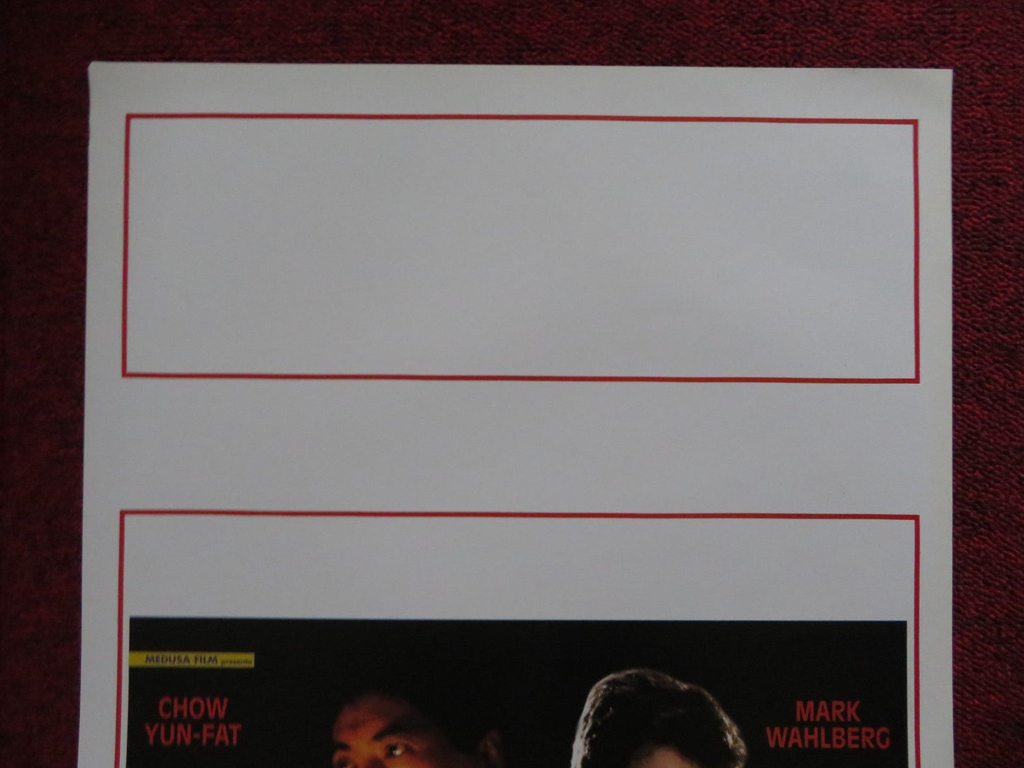 THE CORRUPTOR ITALIAN LOCANDINA POSTER MARK WAHLBERG CHOW YUN - FAT 1999 Rendezvous Cinema Movie posters