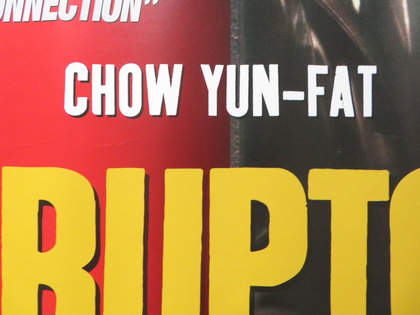 THE CORRUPTOR UK QUAD (30"x 40") ROLLED POSTER MARK WAHLBERG CHOW YUN - FAT 1999 Rendezvous Cinema Movie posters