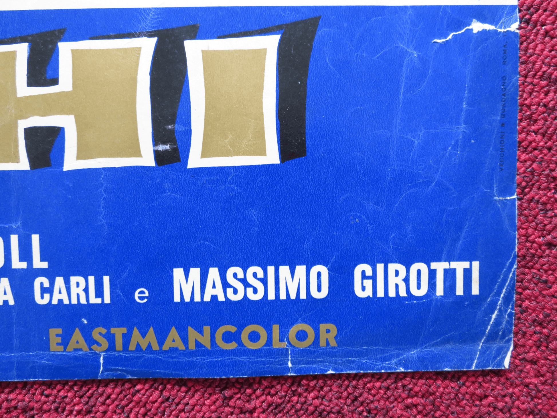 THE COSSACKS ITALIAN FOTOBUSTA POSTER EDMUND PURDOM JOHN DREW BARRYMORE 1960 Rendezvous Cinema Movie posters