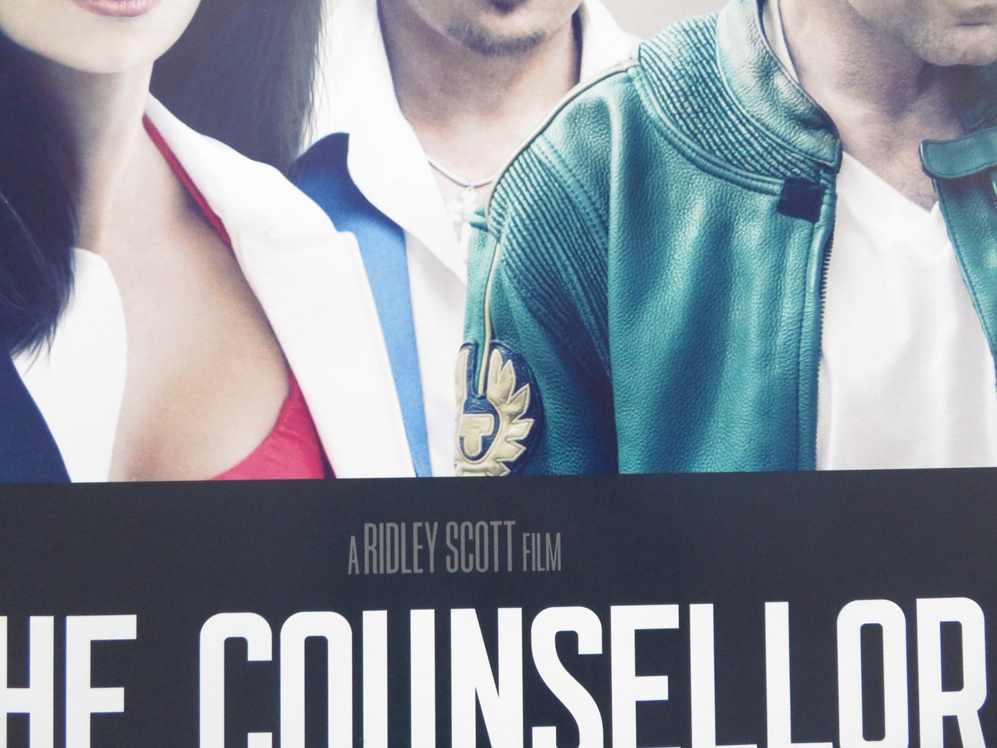 THE COUNSELLOR UK QUAD ROLLED POSTER RIDLEY SCOTT BRAD PITT CAMERON DIAZ 2013 Rendezvous Cinema Movie posters
