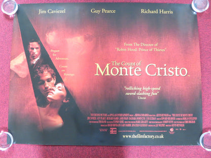 THE COUNT OF MONTE CRISTO UK QUAD (30"x 40") ROLLED POSTER GUY PEARCE 2002 Rendezvous Cinema Movie posters