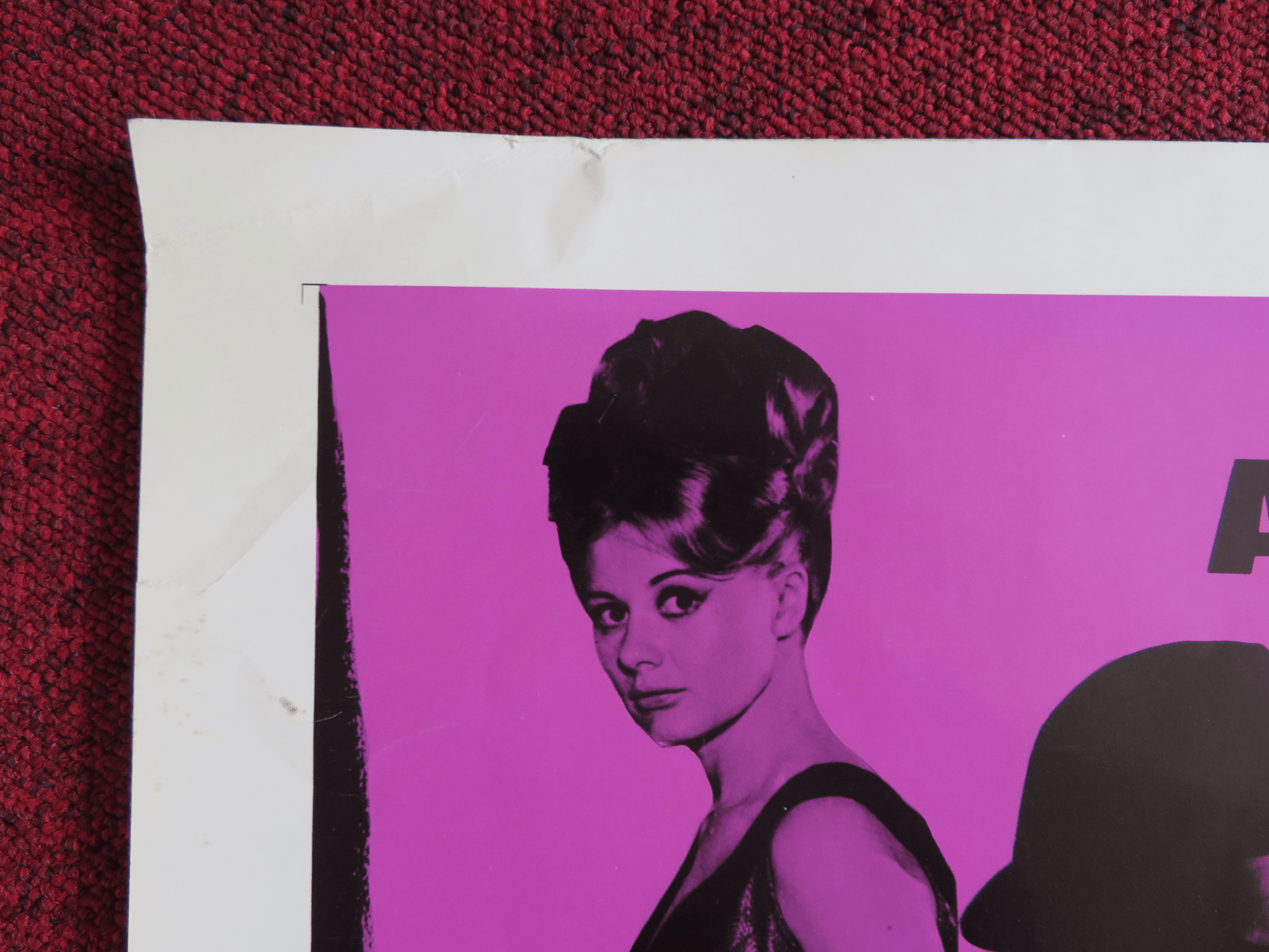 THE COUNTERFEIT KILLER US HALF SHEET (22"x 28") POSTER JACK LORD S. KNIGHT 1968 Rendezvous Cinema Movie posters