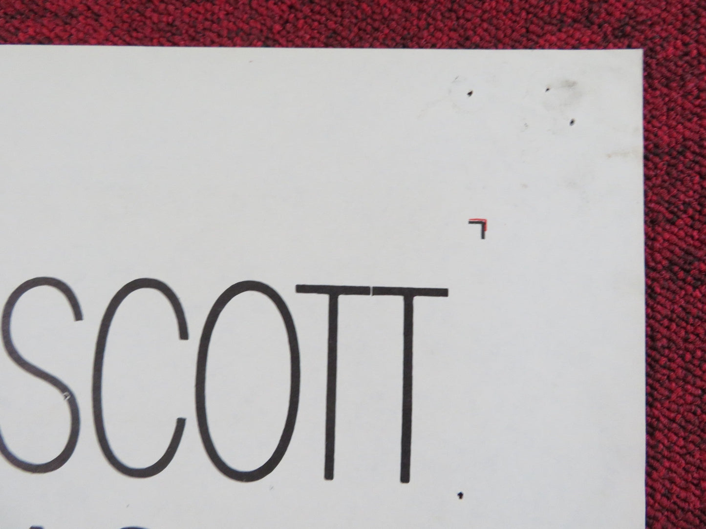 THE COUNTERFEIT PLAN FOLDED US ONE SHEET POSTER ZACHARY SCOTT PEGGIE CASTLE 1957 Rendezvous Cinema Movie posters