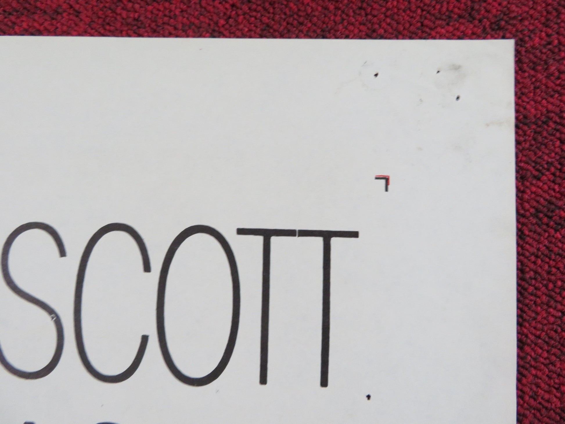 THE COUNTERFEIT PLAN FOLDED US ONE SHEET POSTER ZACHARY SCOTT PEGGIE CASTLE 1957 Rendezvous Cinema Movie posters