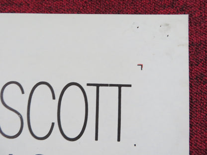 THE COUNTERFEIT PLAN FOLDED US ONE SHEET POSTER ZACHARY SCOTT PEGGIE CASTLE 1957 Rendezvous Cinema Movie posters