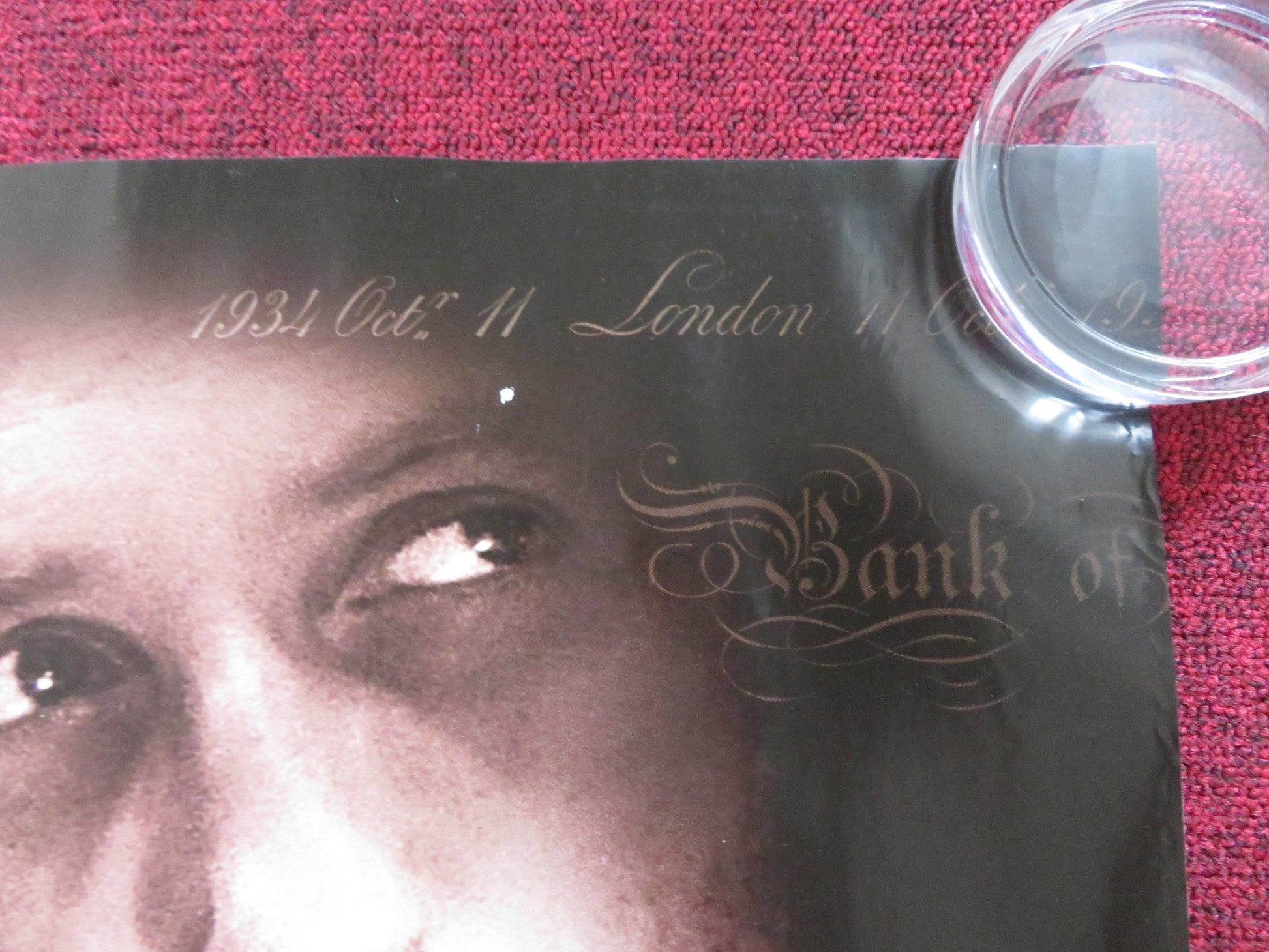 THE COUNTERFEITERS QUAD (30"x 40") ROLLED POSTER KARL MARKOVICS A. DIEHL 2007 Rendezvous Cinema Movie posters