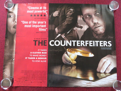 THE COUNTERFEITERS QUAD (30"x 40") ROLLED POSTER KARL MARKOVICS A. DIEHL 2007 Rendezvous Cinema Movie posters