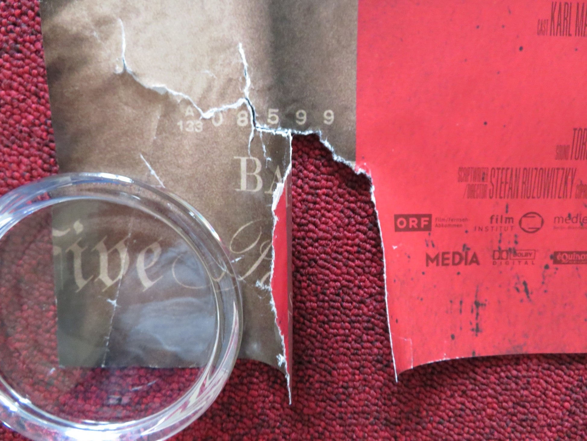 THE COUNTERFEITERS QUAD (30"x 40") ROLLED POSTER KARL MARKOVICS A. DIEHL 2007 Rendezvous Cinema Movie posters