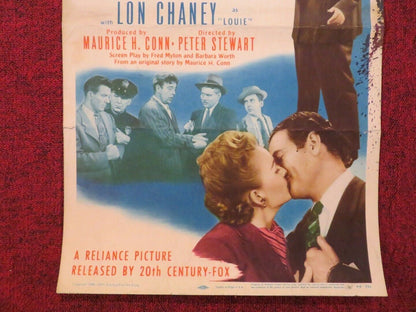 THE COUNTERFEITERS US INSERT (14"x 36") POSTER JOHN SUTTON DORIS MERRICK 1948 - Rendezvous Cinema