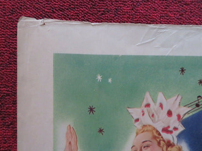 THE COUNTESS OF MONTE CRISTO US HALF SHEET (22"x 28") POSTER SONJA HENI 1948 Movie posters