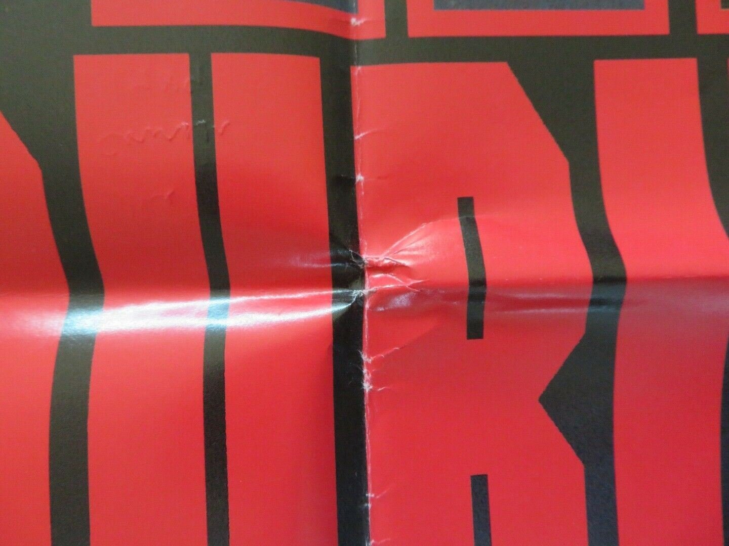 THE COURIER FOLDED US ONE SHEET POSTER GABRIEL BYRNE 1988 Movie posters