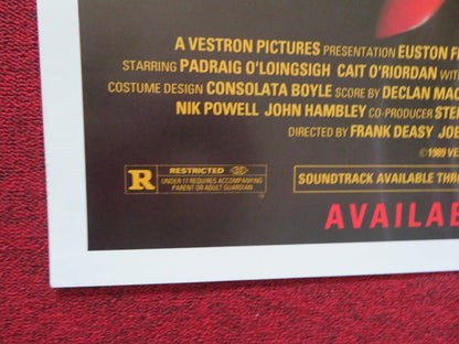 THE COURIER FOLDED US ONE SHEET POSTER GABRIEL BYRNE 1988 Movie posters