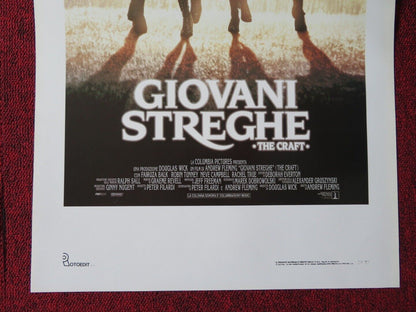 THE CRAFT ITALIAN LOCANDINA (27.5"x13") POSTER FAIRUZA BALK ROBIN TUNNEY 1996 - Rendezvous Cinema