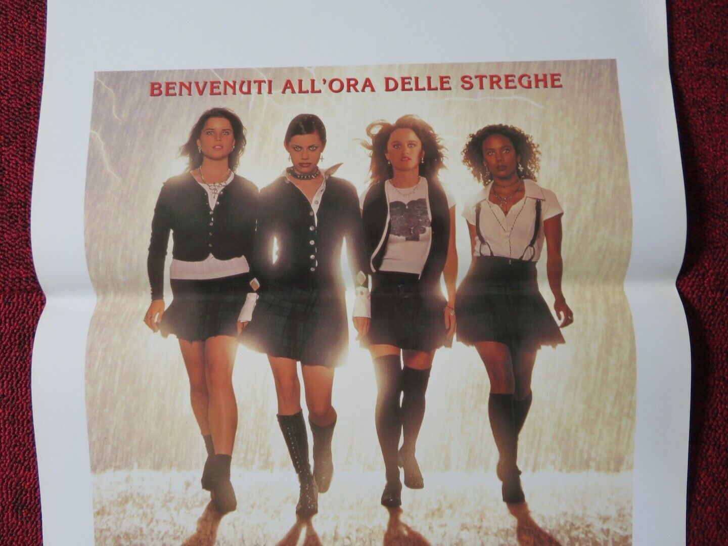 THE CRAFT ITALIAN LOCANDINA (27.5"x13") POSTER FAIRUZA BALK ROBIN TUNNEY 1996 - Rendezvous Cinema