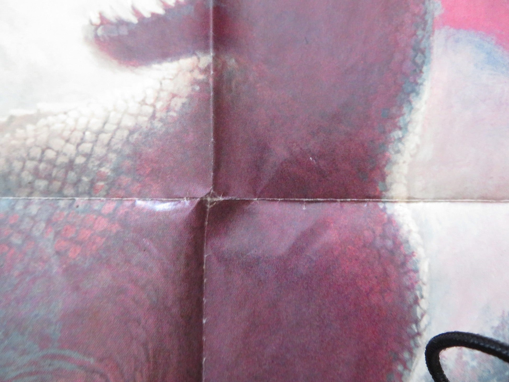 THE CRATER LAKE MONSTER FOLDED US ONE SHEET POSTER RICHARD CARDELLA 1977 Rendezvous Cinema Movie posters