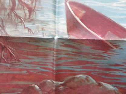 THE CRATER LAKE MONSTER FOLDED US ONE SHEET POSTER RICHARD CARDELLA 1977 Rendezvous Cinema Movie posters