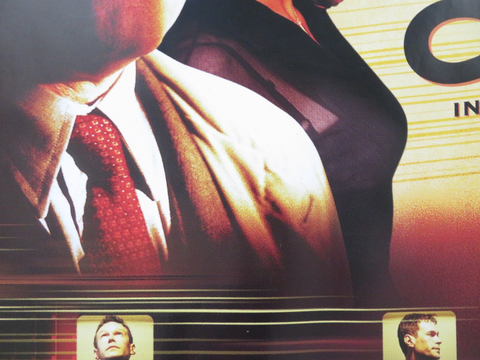 THE CRIMINAL UK QUAD (30"x 40") ROLLED POSTER STEVEN MACKINTOSH E. IZZARD 1999 Rendezvous Cinema Movie posters