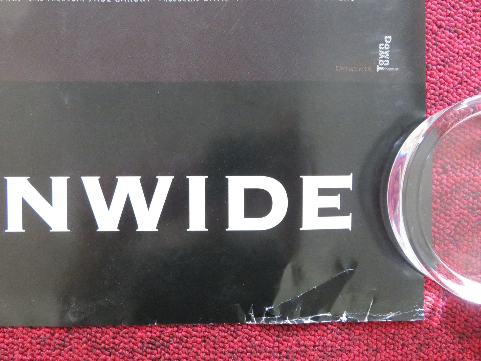 THE CRIMINAL UK QUAD (30"x 40") ROLLED POSTER STEVEN MACKINTOSH E. IZZARD 1999 Rendezvous Cinema Movie posters