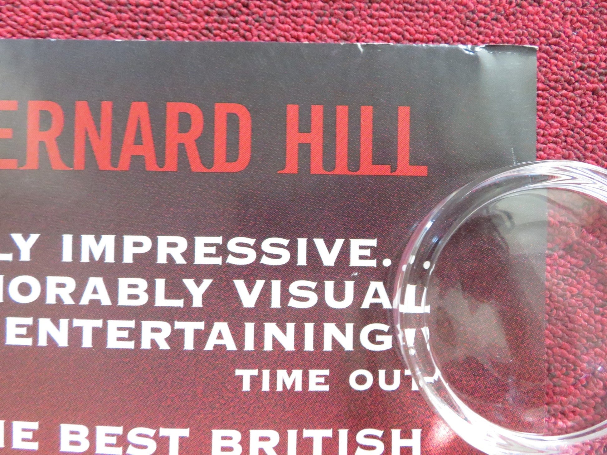 THE CRIMINAL UK QUAD (30"x 40") ROLLED POSTER STEVEN MACKINTOSH E. IZZARD 1999 Rendezvous Cinema Movie posters