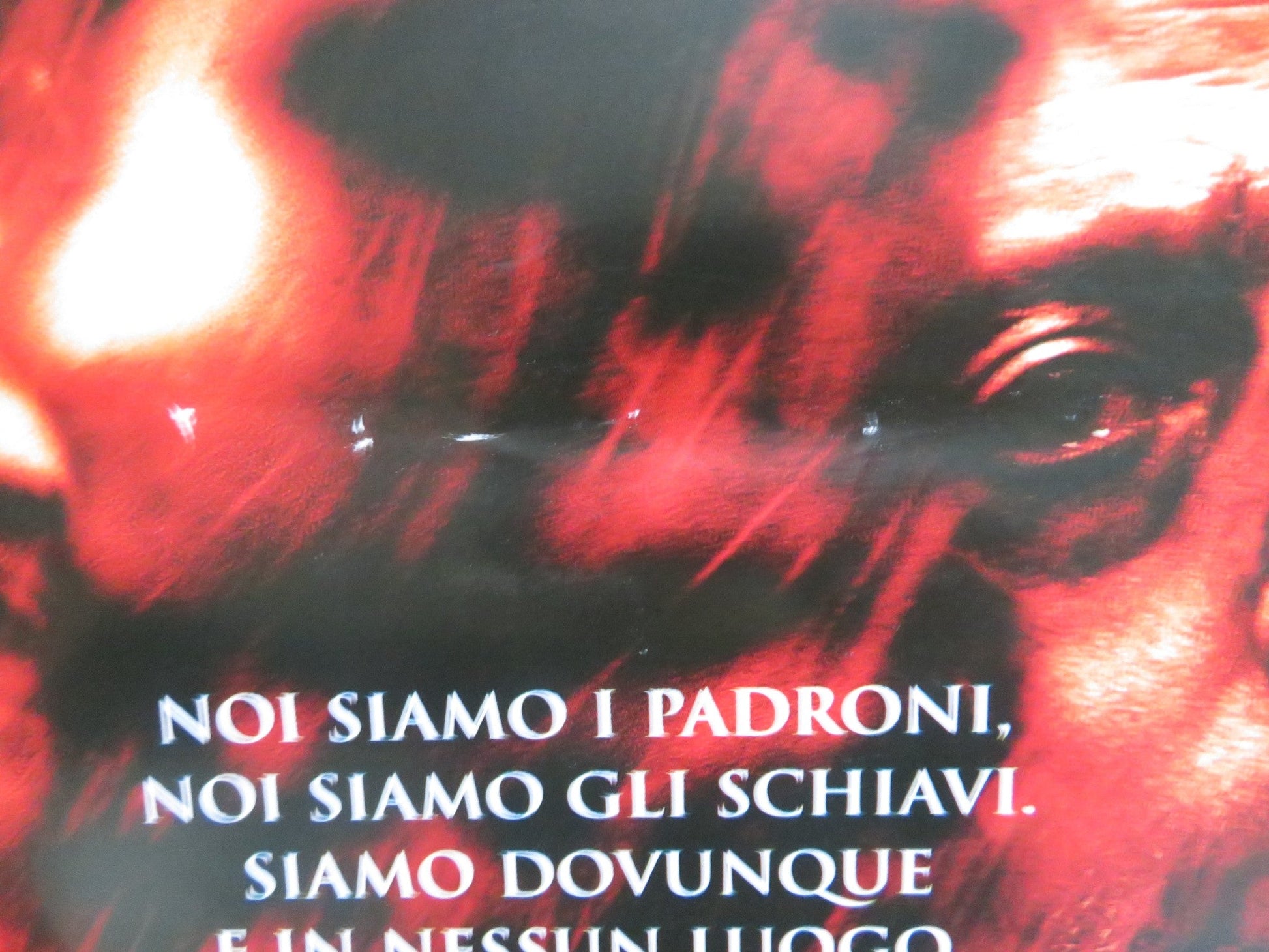 THE CRIMSON RIVERS ITALIAN LOCANDINA POSTER JEAN RENO VINCENT CASSEL 2000 Rendezvous Cinema Movie posters