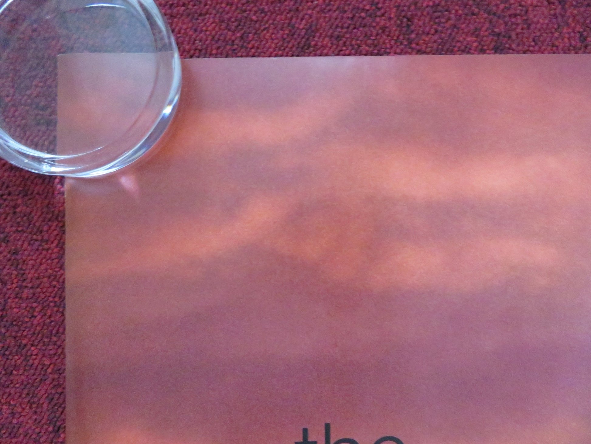 THE CRIMSON WING: MYSTERY OF THE FLAMINGO UK QUAD (30"x 40") ROLLED POSTER 2008 Rendezvous Cinema Movie posters