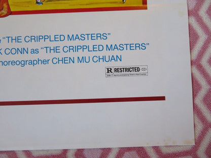 THE CRIPPLED MASTERS / Tian can di que US ROLLED POSTER FRANKIE SHUM JACK CONN - Rendezvous Cinema