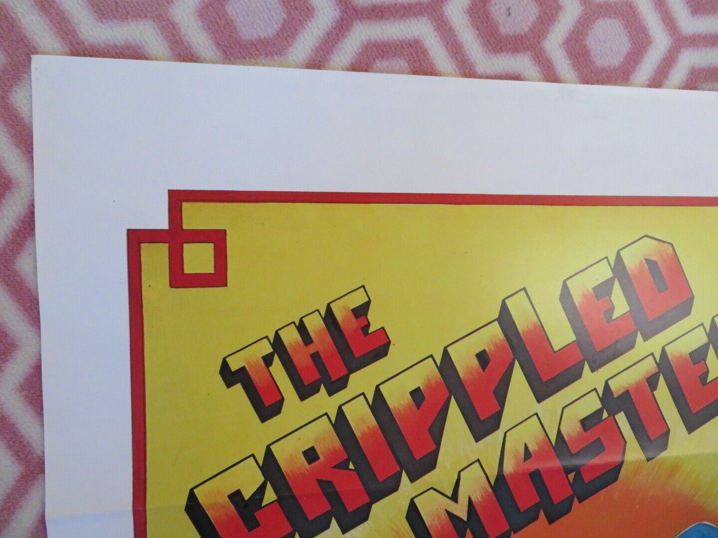 THE CRIPPLED MASTERS / Tian can di que US ROLLED POSTER FRANKIE SHUM JACK CONN - Rendezvous Cinema