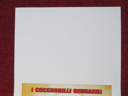 THE CROCODILE HUNTER: COLLISION COURSE ITALIAN LOCANDINA POSTER IRWIN 2002 Rendezvous Cinema Movie posters