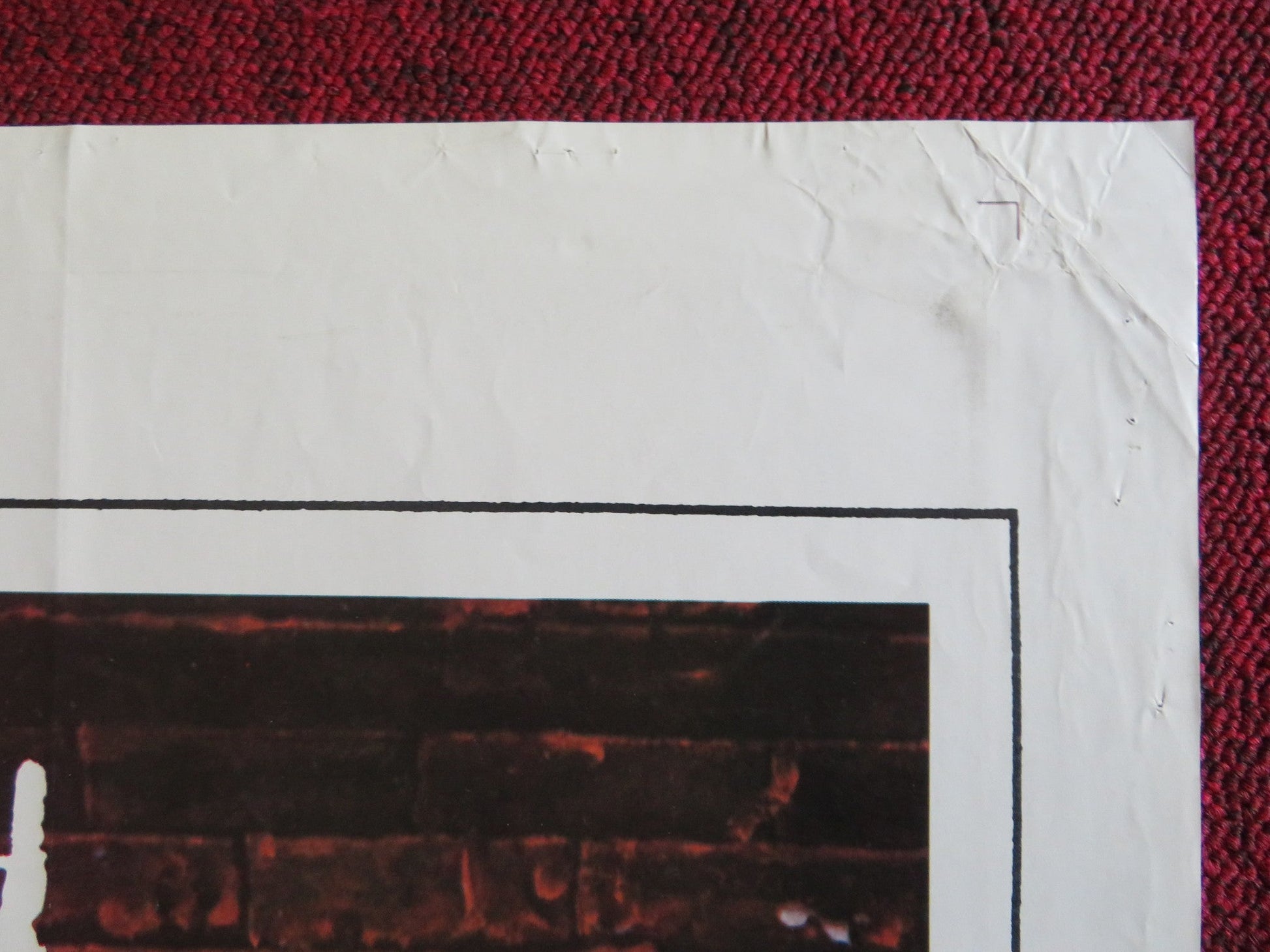 THE CROSS AND THE SWITCHBLADE FOLDED US ONE SHEET POSTER PAT BOONE E.ESTRADA '70 Rendezvous Cinema Movie posters