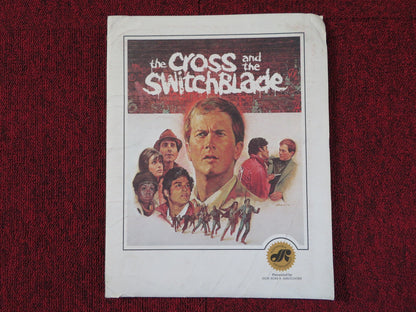 THE CROSS AND THE SWITCHBLADE PRESSKIT PAT BOONE ERIK ESTRADA 1970 - cut Rendezvous Cinema Movie posters