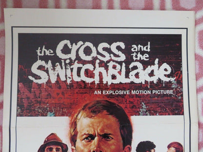 THE CROSS AND THE SWITCHBLADE US INSERT (14"x 36") POSTER PAT BOONE 1970 Movie posters