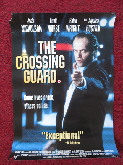 THE CROSSING GUARD VHS POSTER JACK NICHOLSON DAVID MORSE 1995 Rendezvous Cinema Movie posters